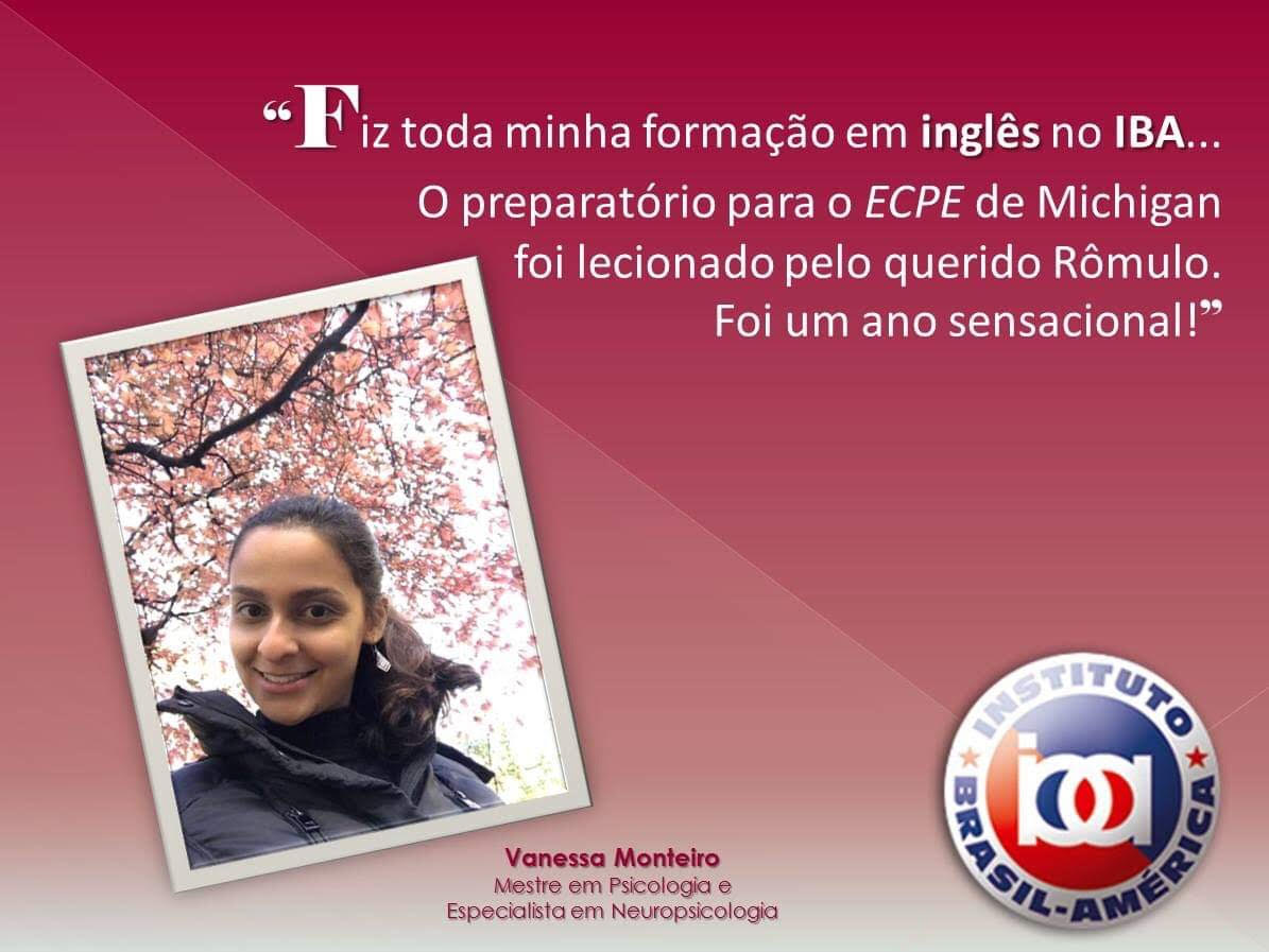 Depoimento Vanessa Monteiro Depoimento Vanessa Monteiro